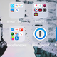 Keep your folders to nine apps so you can see them all at a glance.